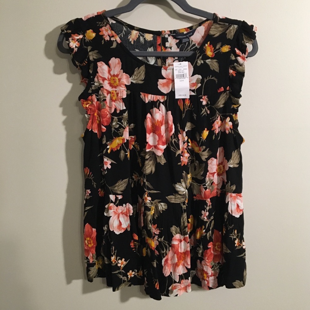 American Eagle Floral Top